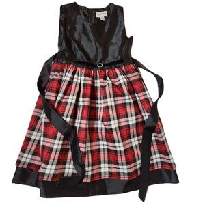 4 ever Free girls plaid dress size 8